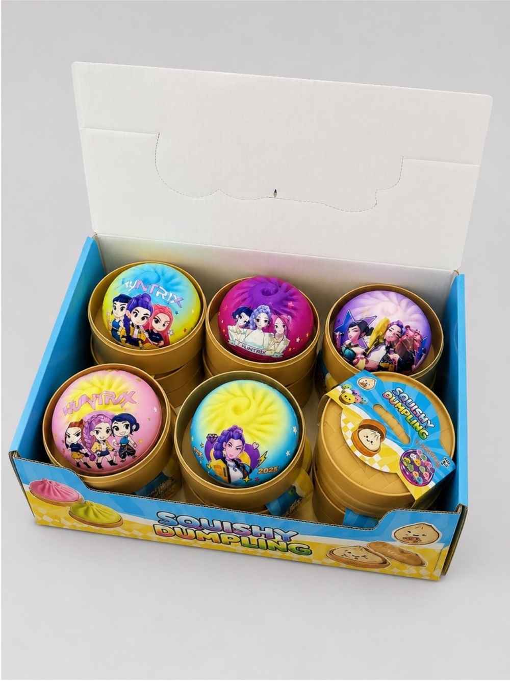 KPOP Demon Hunters Mystery Dumpling Squishy - Diesel Edition | Slow Rise Squeeze